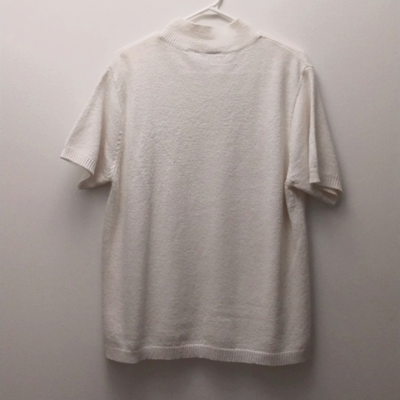 Simply Basic Close neck short sleeved Top for Women  sz 18w - Picture 2 of 6